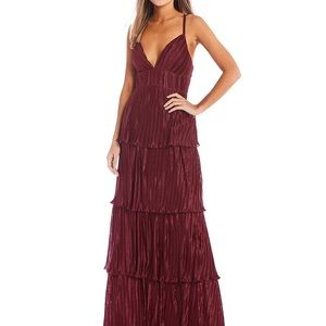 tiered gown, never worn